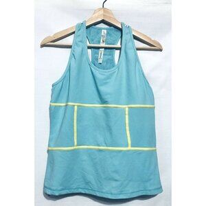 Athletica Top Womens Large Sarah Johnson Yoga Workout Tank Built In Bra